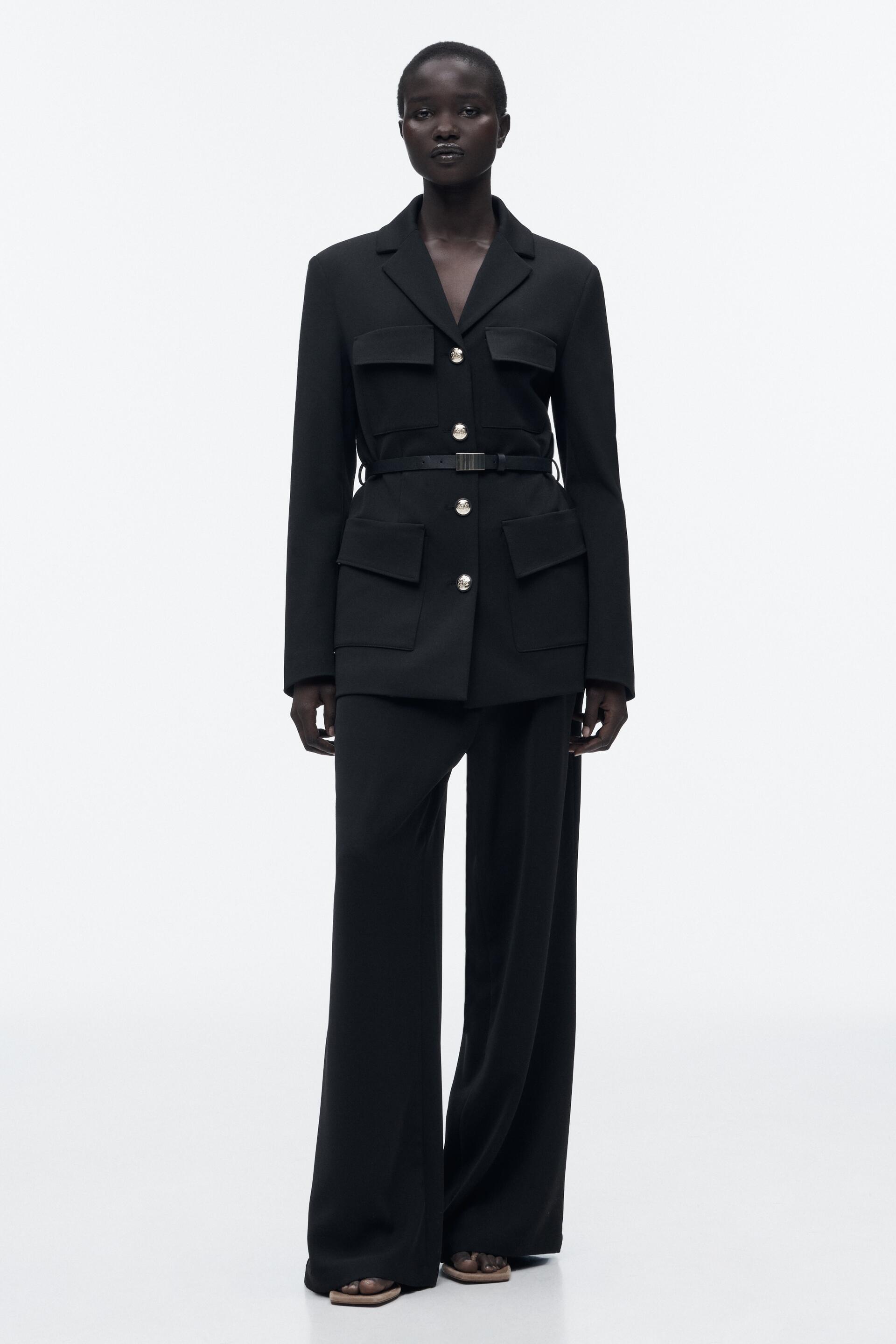 

Жакет женский ZARA 02349508 черный XS (доставка из-за рубежа), 02349508
