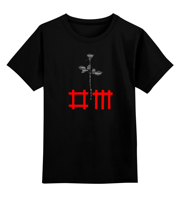 

Футболка детская Printio Depeche mode цв. черный р. 152, Depeche mode