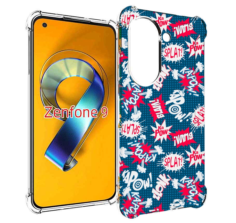 

Чехол MyPads взрывной-принт для Asus Zenfone 9 (AI2202), Прозрачный, Tocco