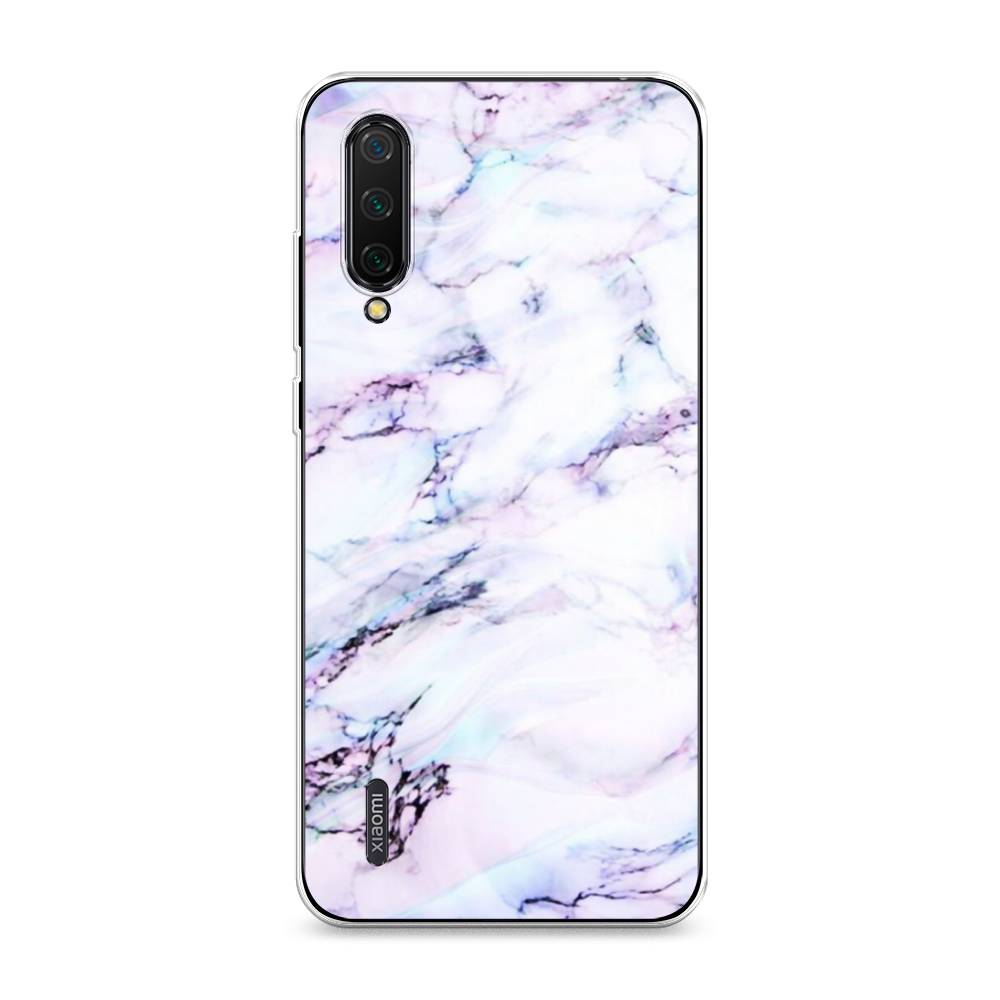 

Чехол на Xiaomi Mi 9 Lite"Радужный мрамор", Серый;фиолетовый, 36750-3