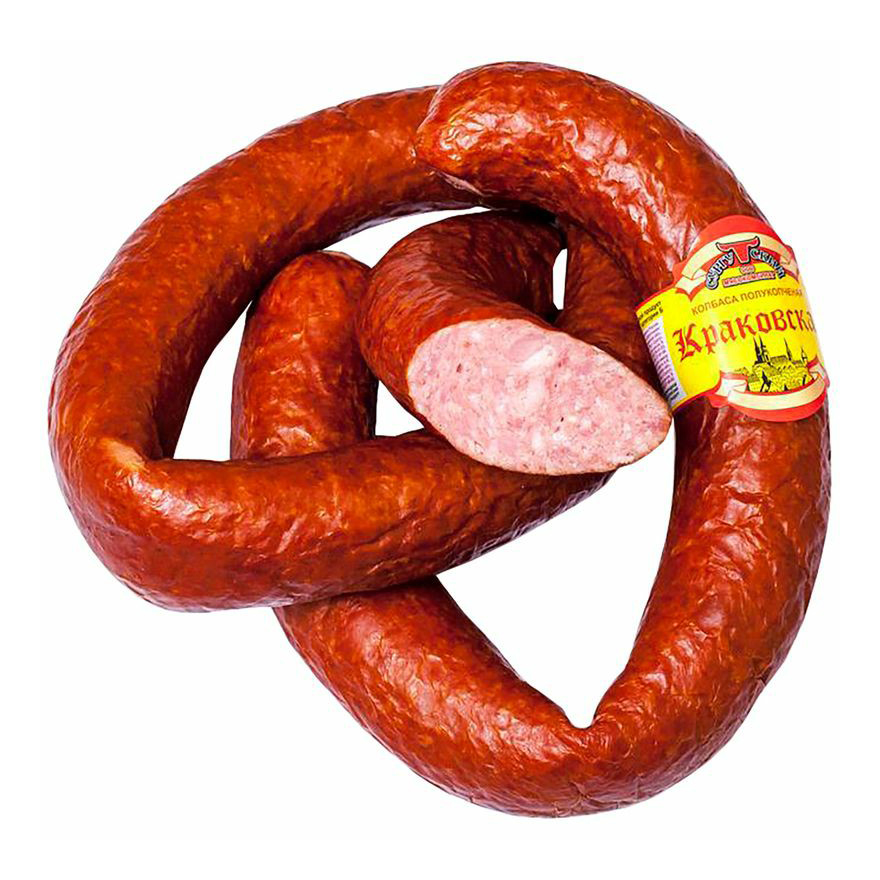 

Колбаса полукопченая Сургутский мясокомбинат Краковская