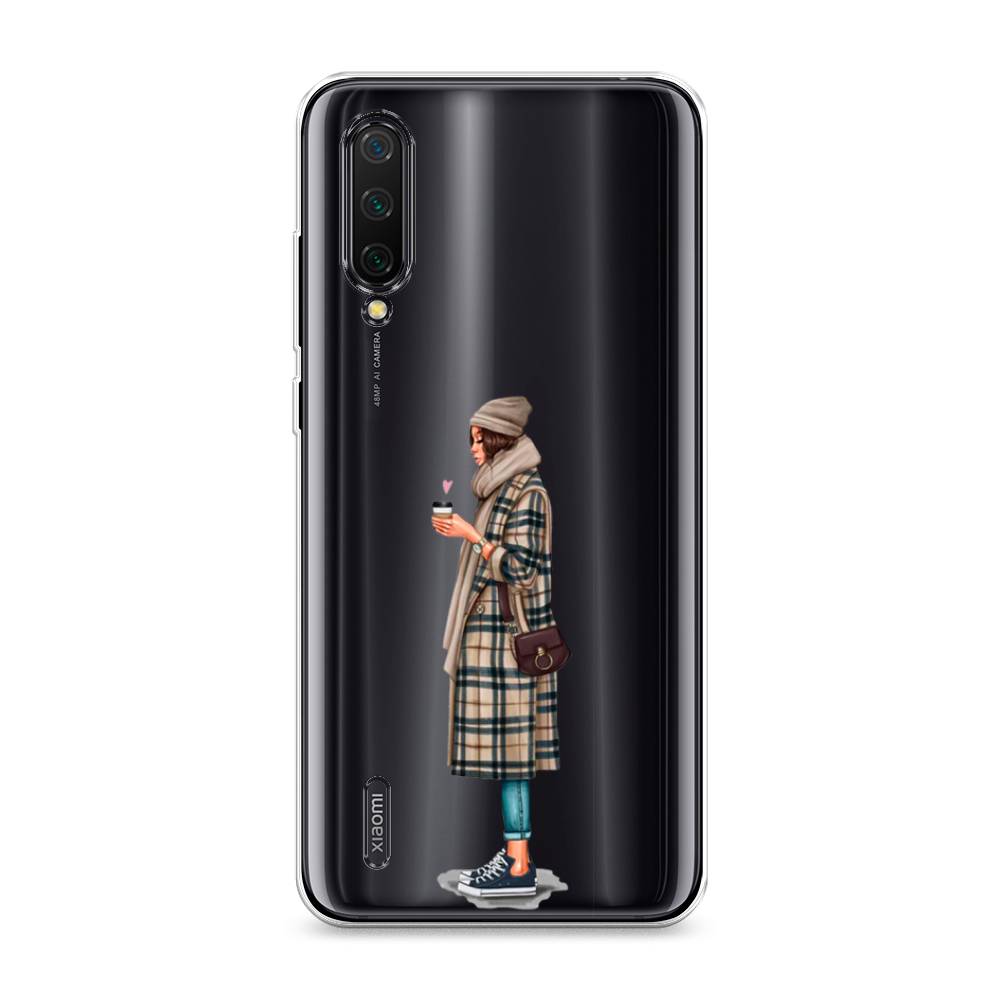 

Чехол на Xiaomi Mi 9 Lite"Утренний кофе", Коричневый;бежевый, 36750-6