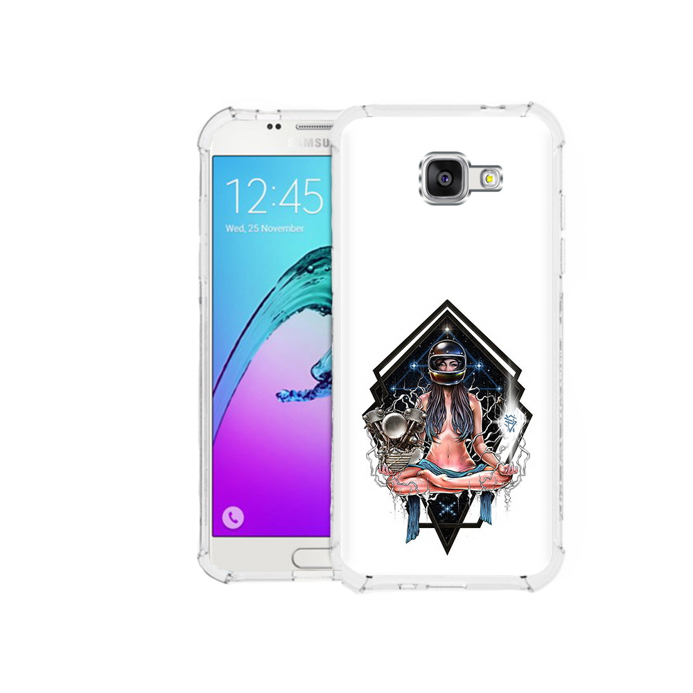 

Чехол MyPads Tocco для Samsung Galaxy A5 (2016) красивая девушка в шлеме (PT25252.581.406), Прозрачный, Tocco