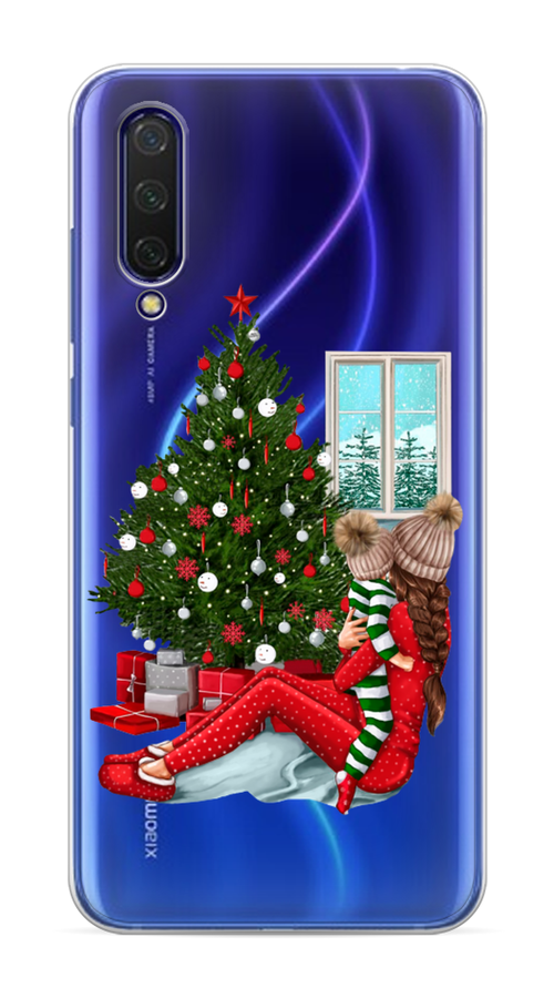 

Чехол на Xiaomi Mi 9 Lite"Новый год с мамой", Красный;зеленый;голубой, 36750-6