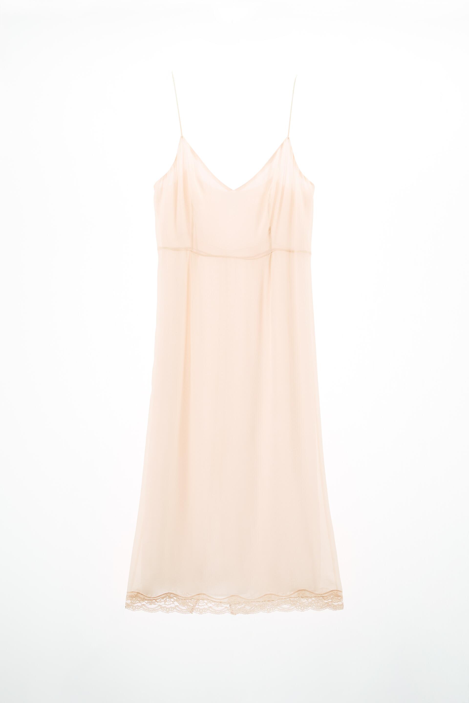 Платье женское ZARA 02413819 розовое M (доставка из-за рубежа)