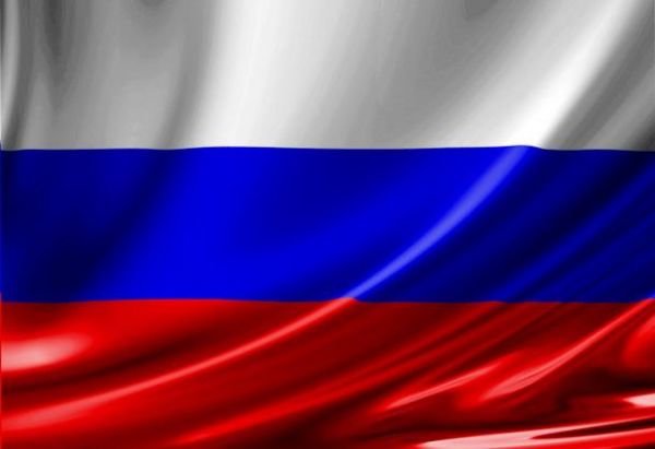 фото Флаг россии из флажного шёлка (135 х 90 см) nobrand