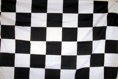 фото Финишный флаг (135 х 90 см) nobrand