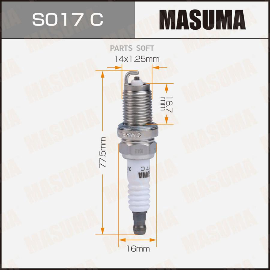 Свеча Зажигания Маsuма Zfr6К-11(6711) Masuma s017c