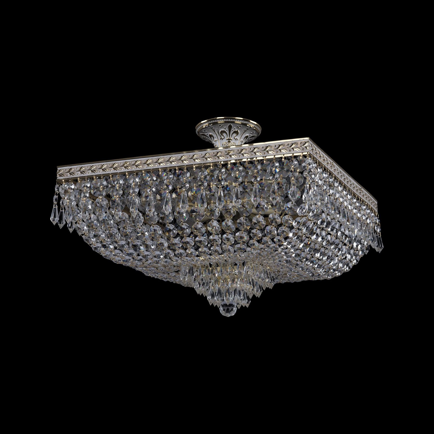 фото Хрустальная люстра 19272/45iv gw bohemia ivele crystal
