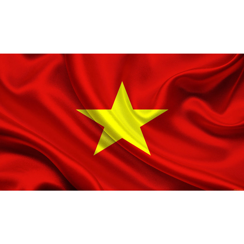 фото Флаг вьетнама (135 х 90 см) nobrand