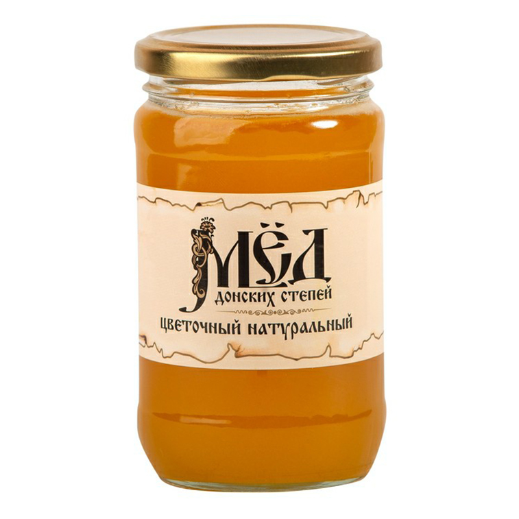 

Мед Донских Степей цветочный натуральный 500 г