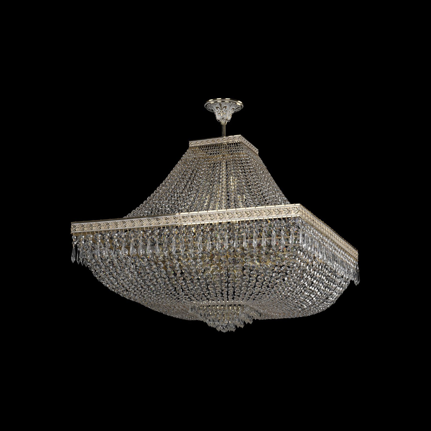 фото Хрустальная люстра 19272/h1/80iv gw bohemia ivele crystal