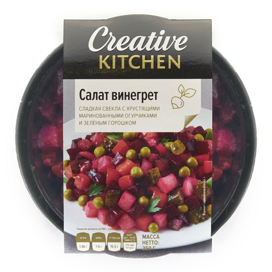 

Салат винегрет Creative Kitchen 250 г