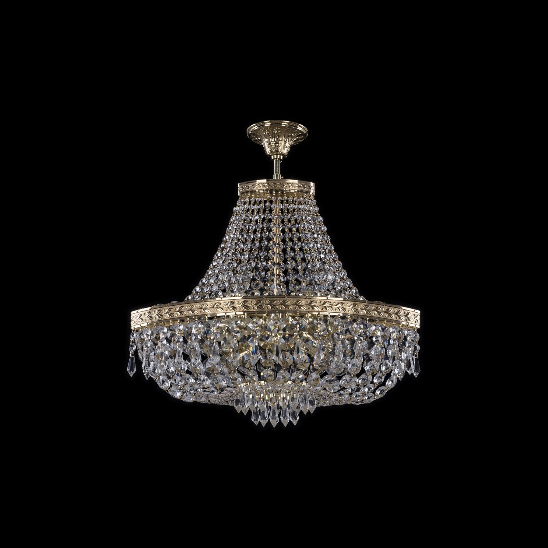 

Хрустальная люстра 19273/H1/45IV G Bohemia Ivele Crystal, 19273/H1/45IV G