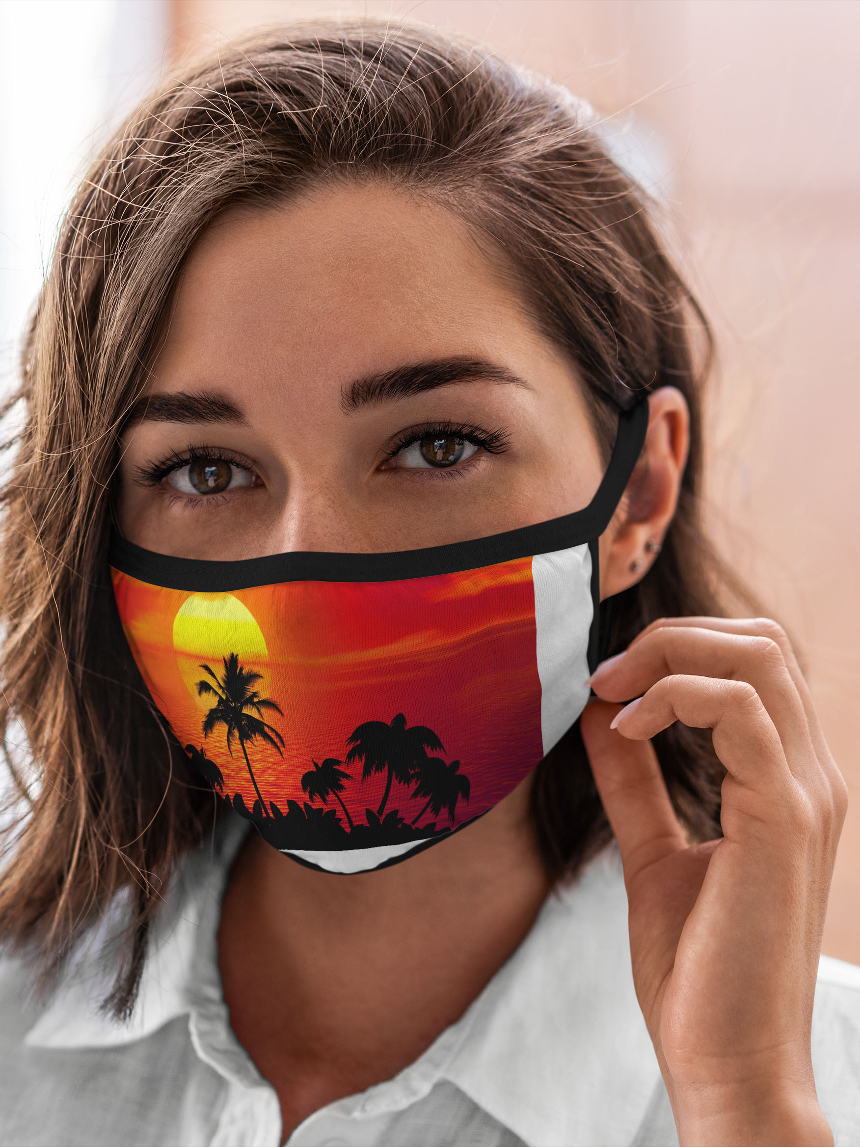 

Многоразовая маска унисекс Burnettie Природа Пальмы На Фоне Моря, Разноцветный, Природа Пальмы На Фоне Моря