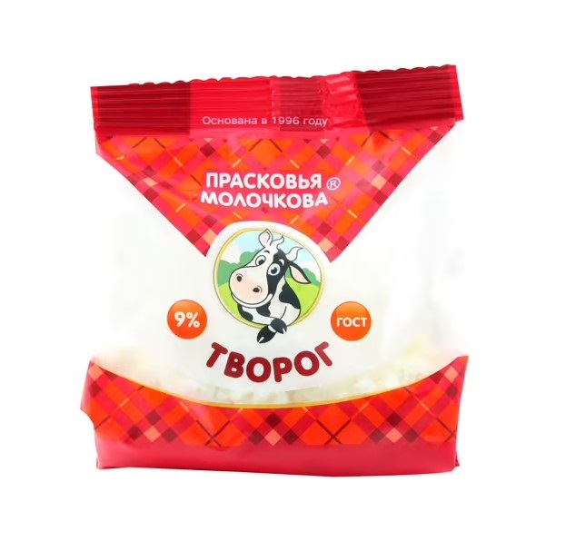 

Творог Прасковья Молочкова 9% 200 г