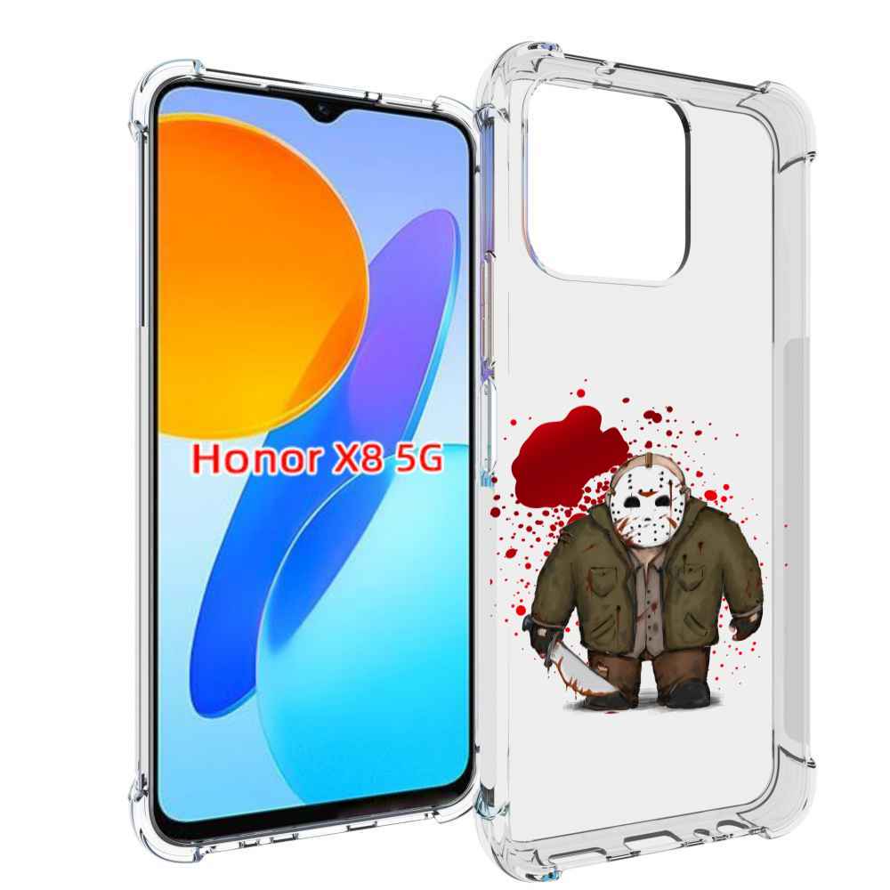 

Чехол MyPads джейсон для Honor X8 5G, Прозрачный, Tocco