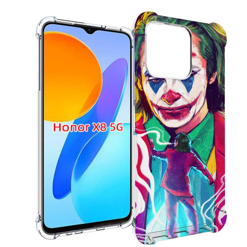 

Чехол MyPads джокер-у-джокера для Honor X8 5G, Прозрачный, Tocco