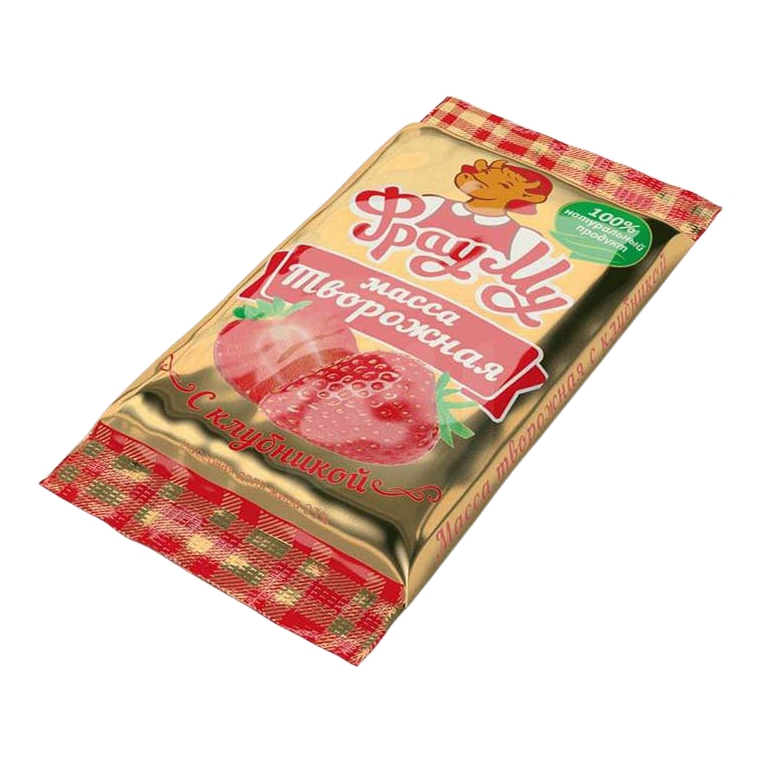 

Творожная масса Фрау Му с клубникой 23% 180 г