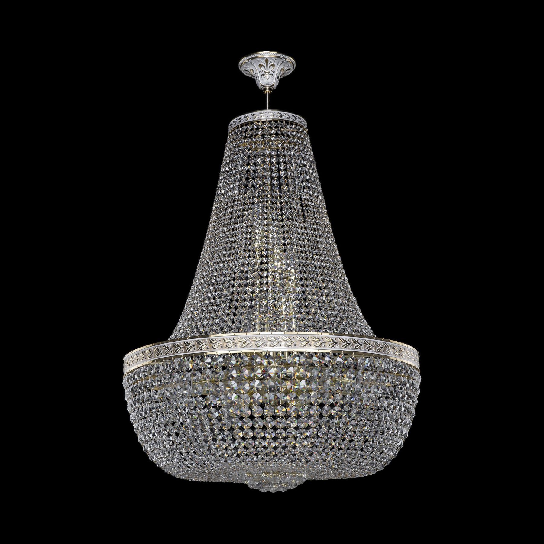 фото Хрустальная люстра 19281/h2/70iv gw bohemia ivele crystal