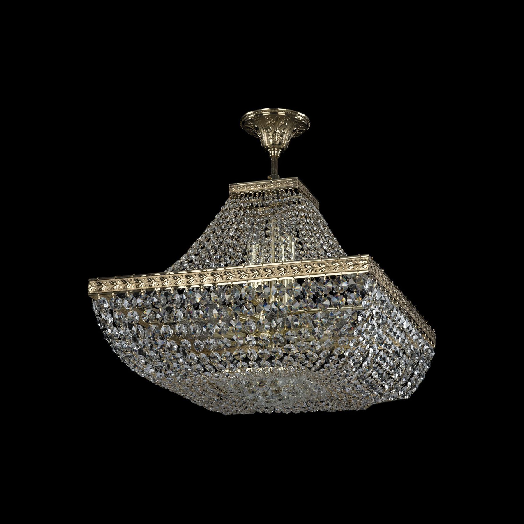 

Хрустальная люстра 19282/H1/45IV G Bohemia Ivele Crystal, 19282/H1/45IV G