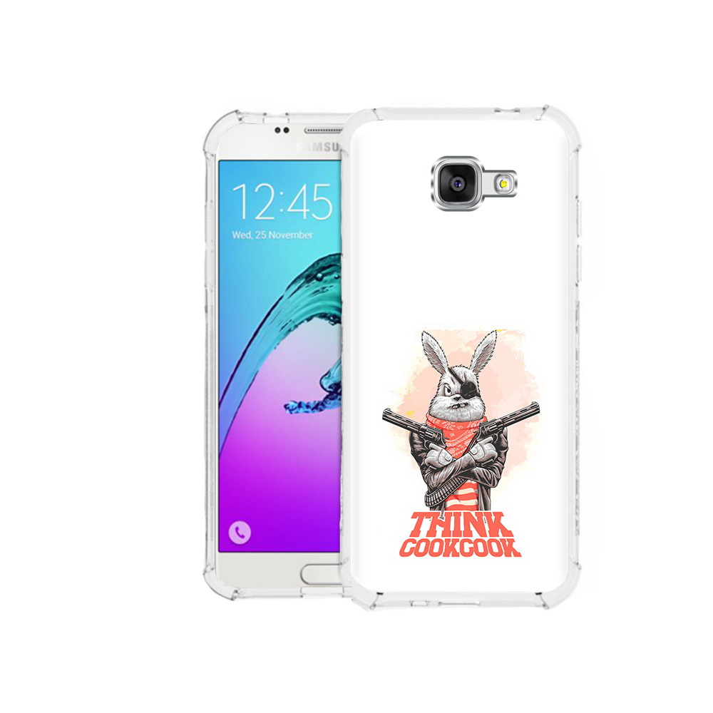 

Чехол MyPads Tocco для Samsung Galaxy A5 (2016) кролик пират (PT25252.581.419), Прозрачный, Tocco