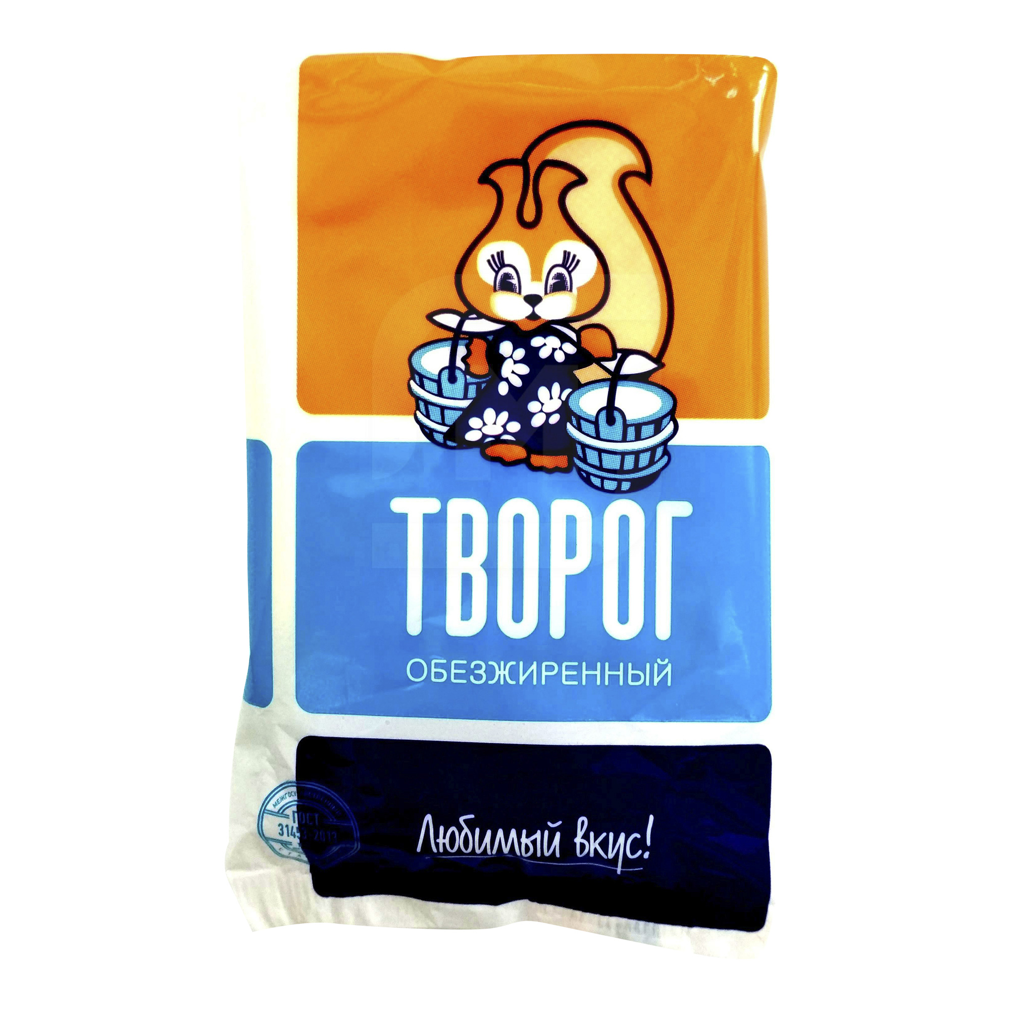 

Творог Любимый вкус обезжиренный БЗМЖ 200 г