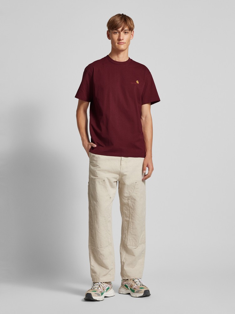 

Футболка мужская CARHARTT I029956 бордовая XS, Бордовый, I029956