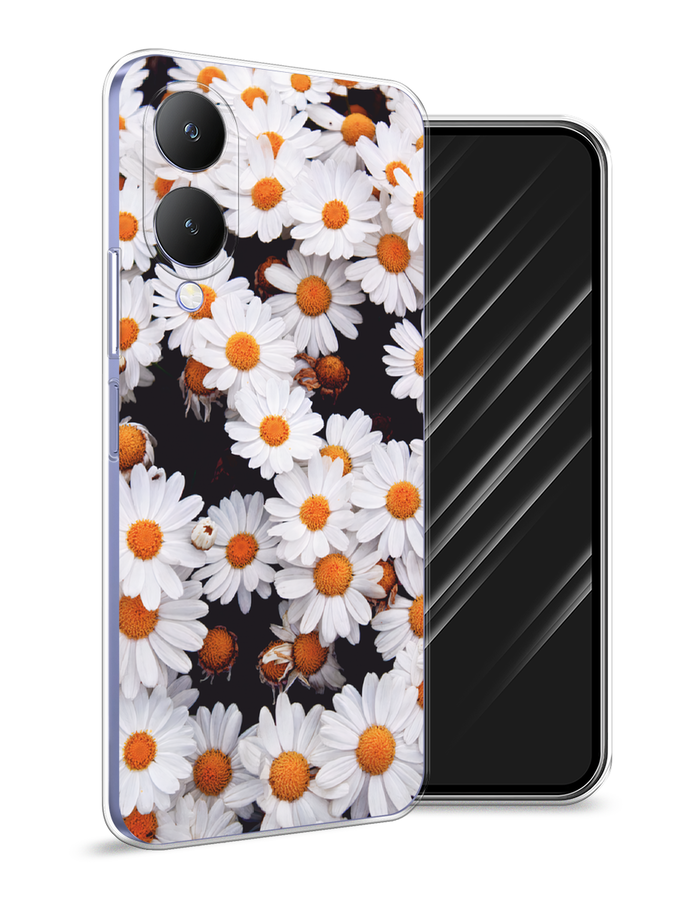 

Чехол Awog на Vivo Y17s "Ромашковое поле", Белый, 269850-1