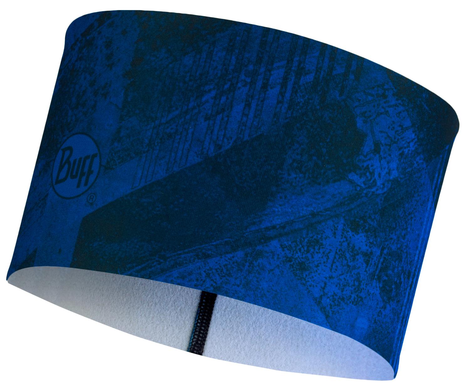 фото Повязка buff tech fleece headband concrete blue (us:one size)