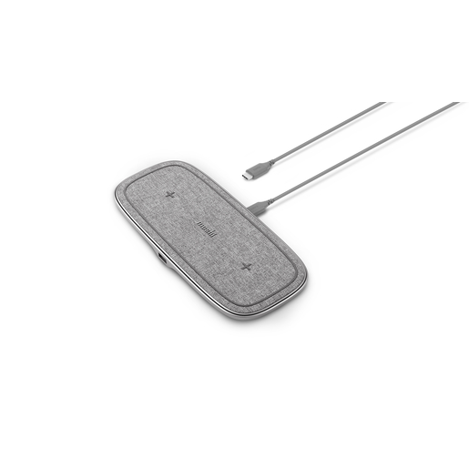 фото Беспроводное зарядное устройство moshi sette q charging pad. цвет: серый