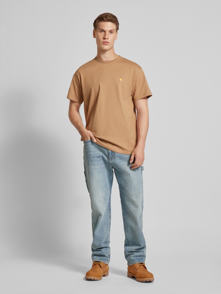 

Футболка мужская CARHARTT I026391 бежевая M, Бежевый, I026391