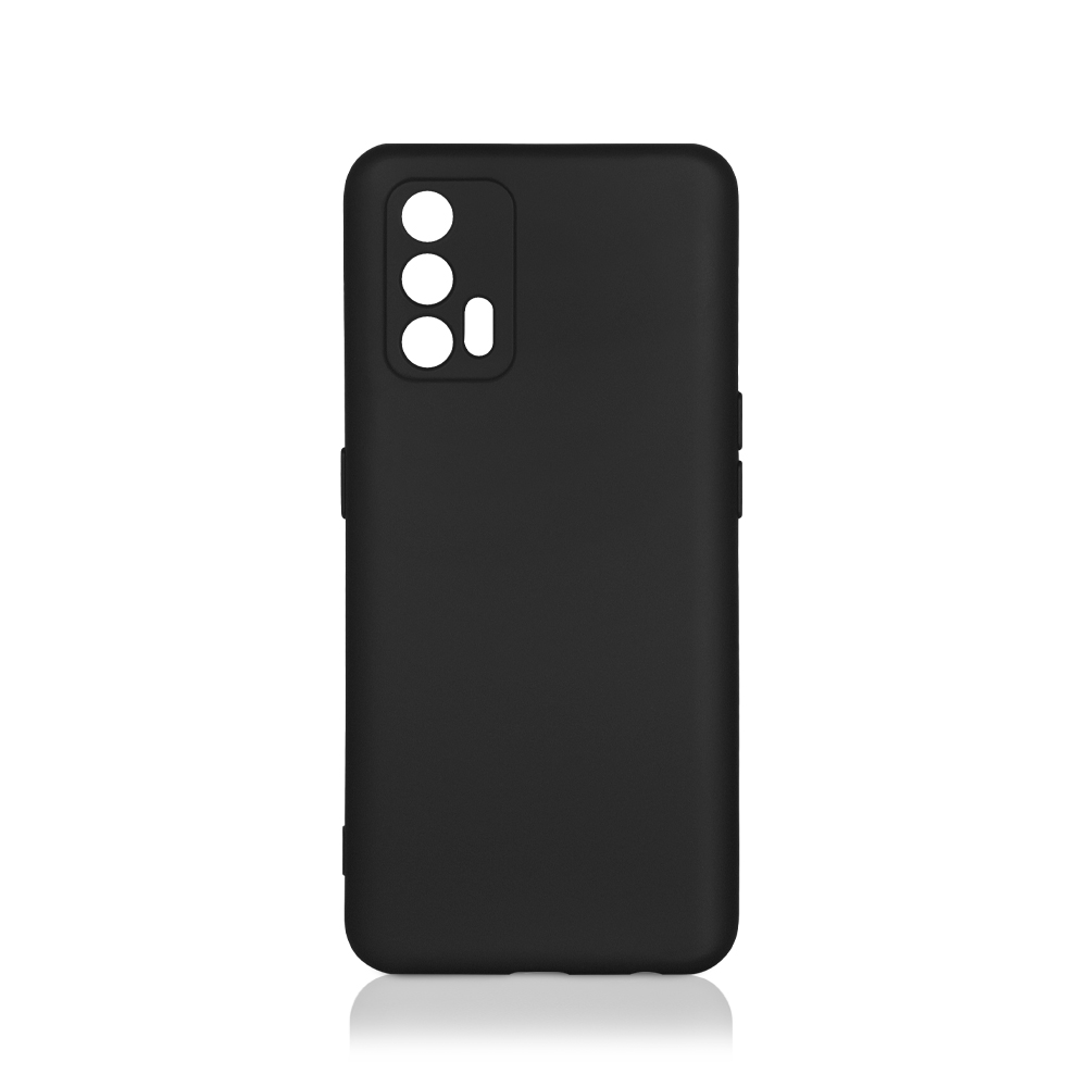 

Чехол для смартфона DF rmOriginal-15, black, Черный, силиконовый с м/ф для Realme GT (5G), черный