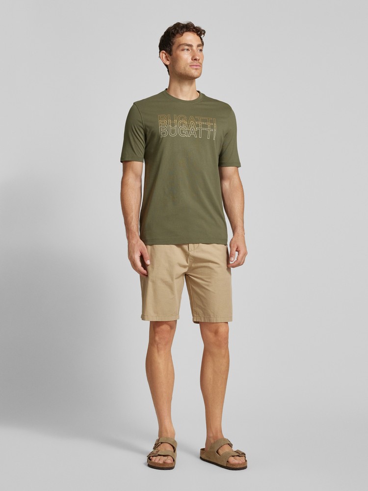 Футболка мужская Bugatti 65086B 8350 зеленая XXL 6032₽