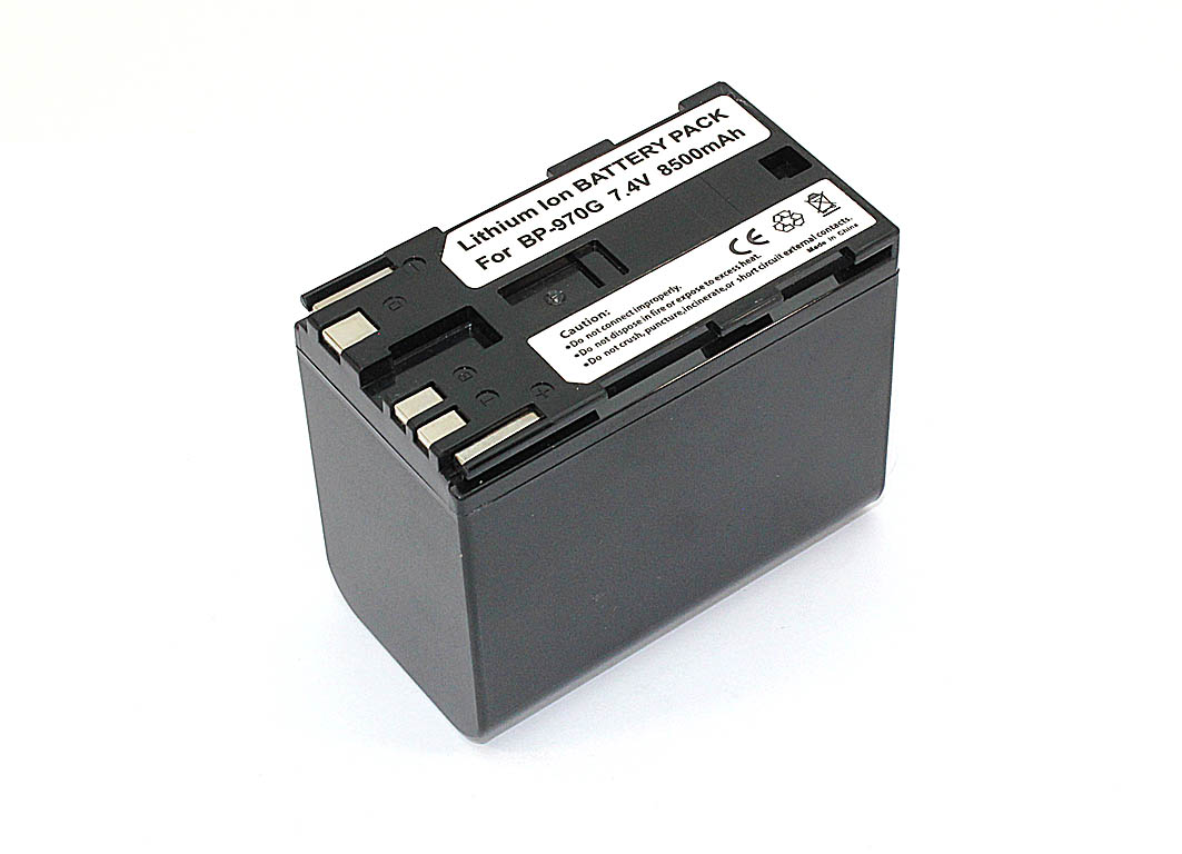 

Аккумуляторная батарея для видеокамеры Canon EOS C (BP-970G) 7,4V 8500mAh