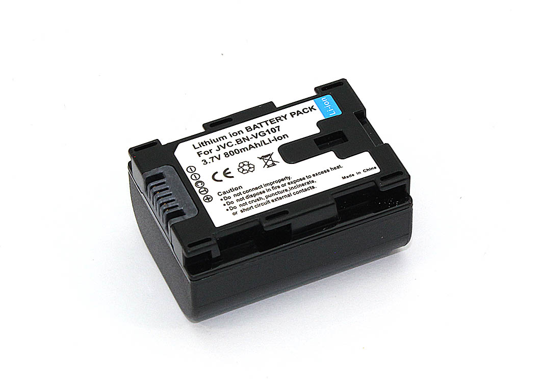 

Аккумуляторная батарея для видеокамеры JVC GZ-HD (BN-VG107) 3.7V 800mAh