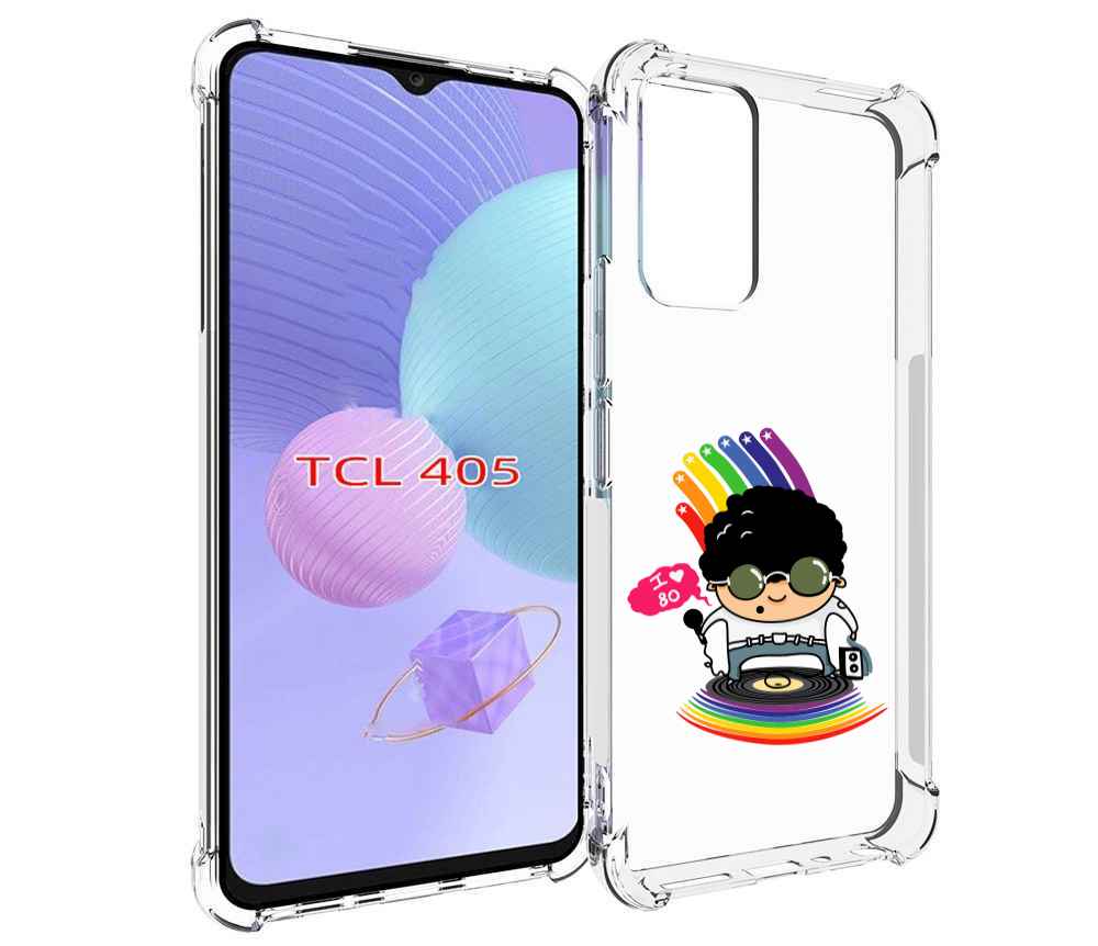 

Чехол MyPads Я люблю 80-е для TCL 405, Tocco
