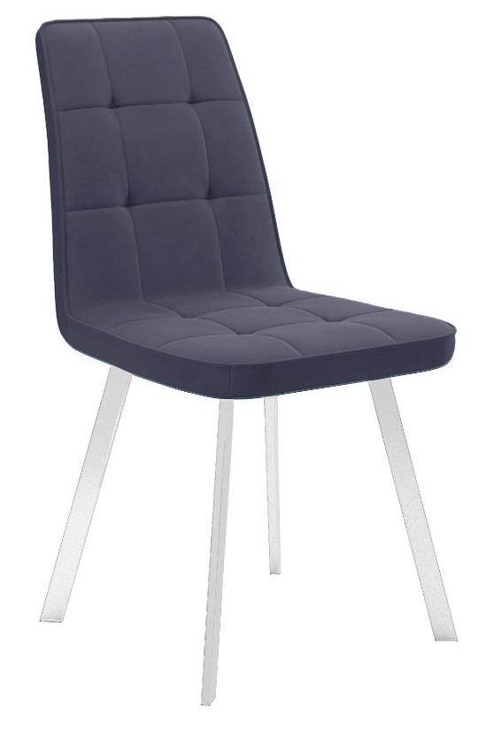 

Стул DikLine 207 B28 ANTRACITE, ножки белые