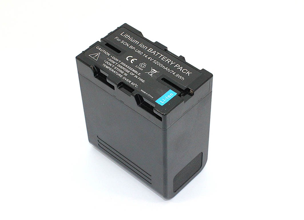 

Аккумуляторная батарея для видеокамеры Sony PMW-100 (BP-U60) 14.4V 5200mAh