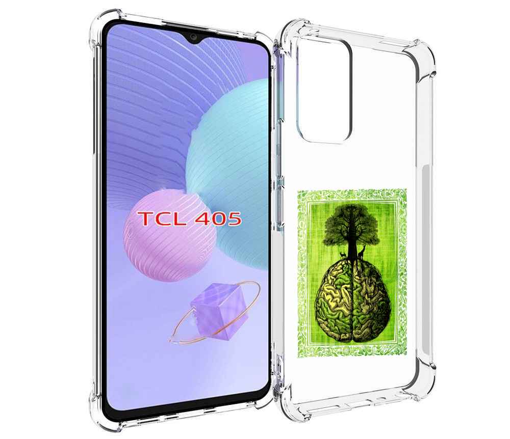 

Чехол MyPads абстракция здоровый мозг для TCL 405, Tocco