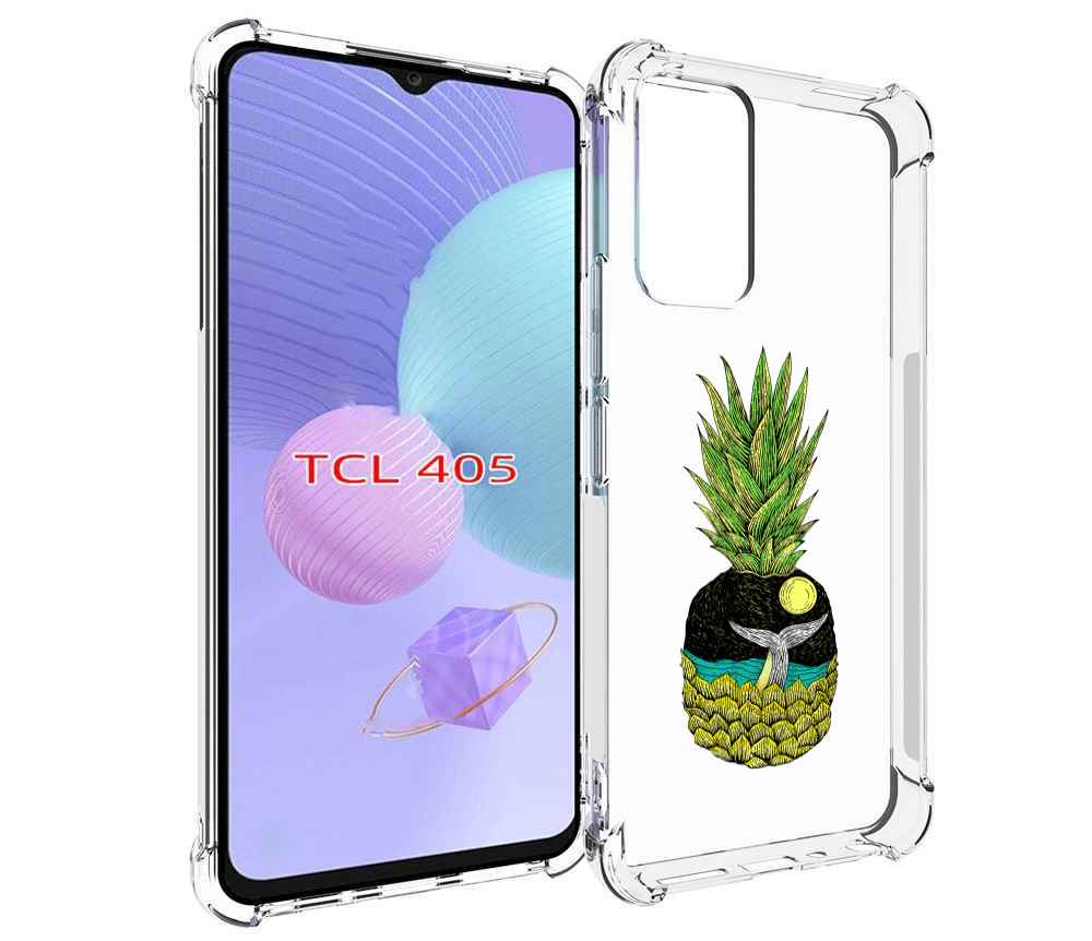 

Чехол MyPads ананас с китом для TCL 405, Tocco