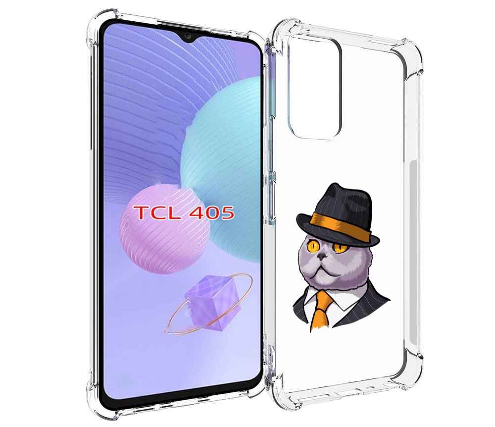 

Чехол MyPads британец для TCL 405, Tocco