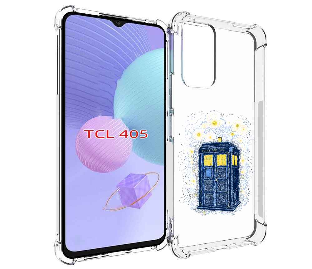 

Чехол MyPads будка рисунок для TCL 405, Tocco