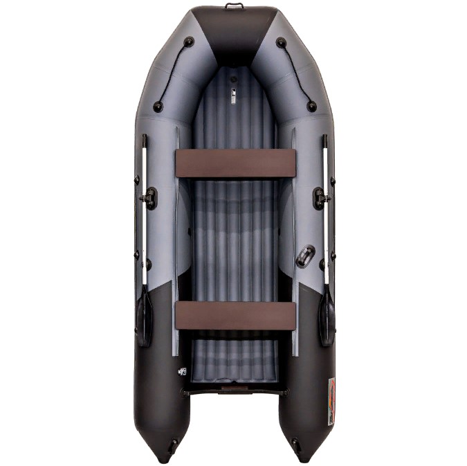 Лодка Таймень NX 4000 НДНД Pro 4x1,8 м графит/черный