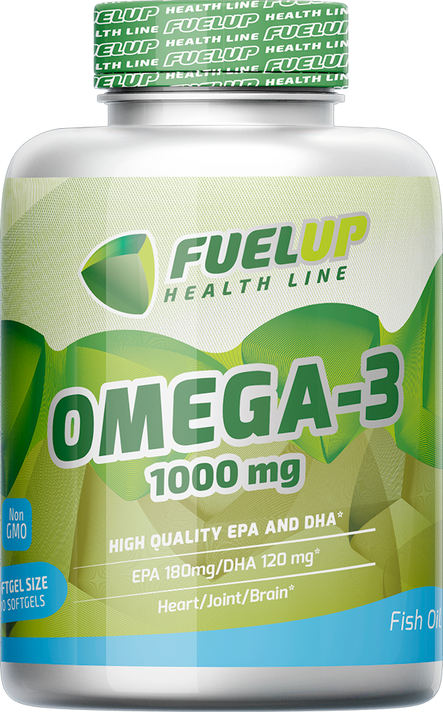 фото Омега жирные кислоты fuelup omega 3 (омега 3) 1000 мг 180 капсул