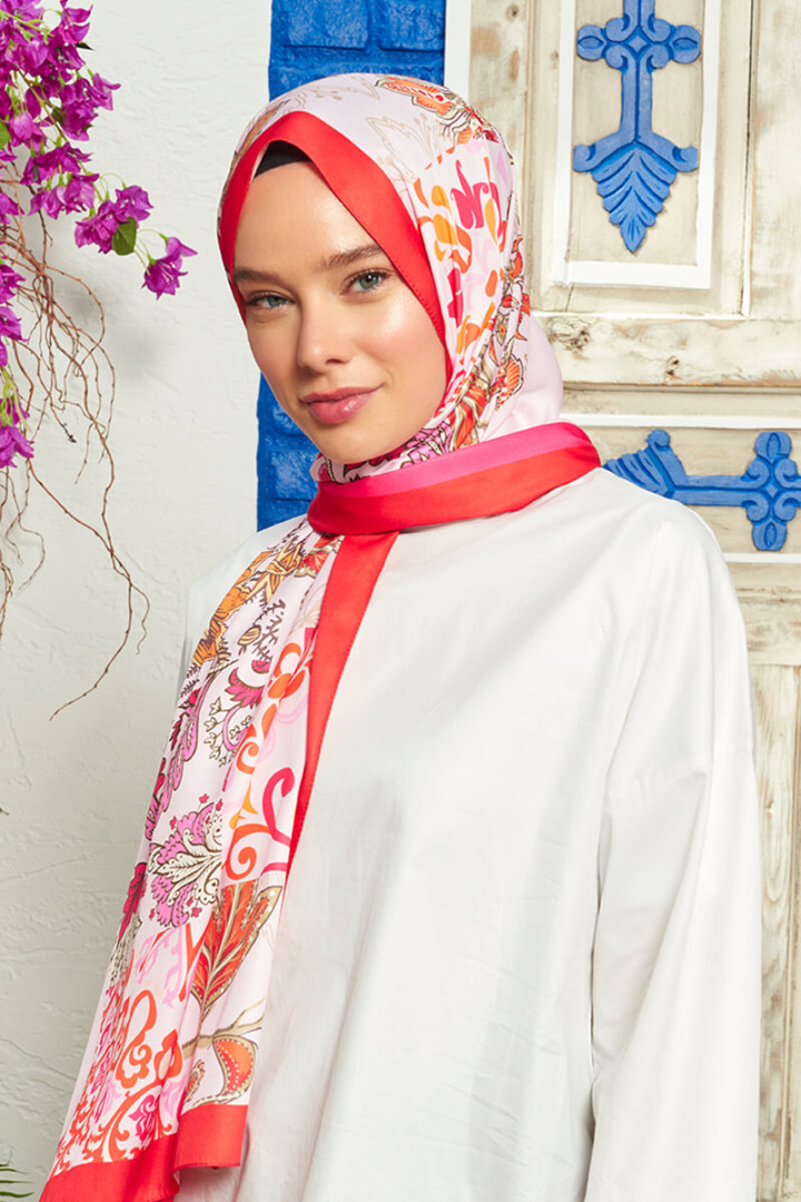 

Палантин женский MADAME POLO 5972, гранатовый цветок (доставка из-за рубежа), 5972