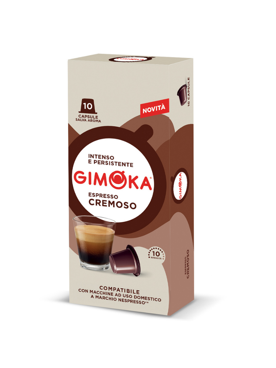 

Набор Gimoka Cremoso для кофемашин стандарта Nespresso, 200 шт, Espresso Cremoso 200