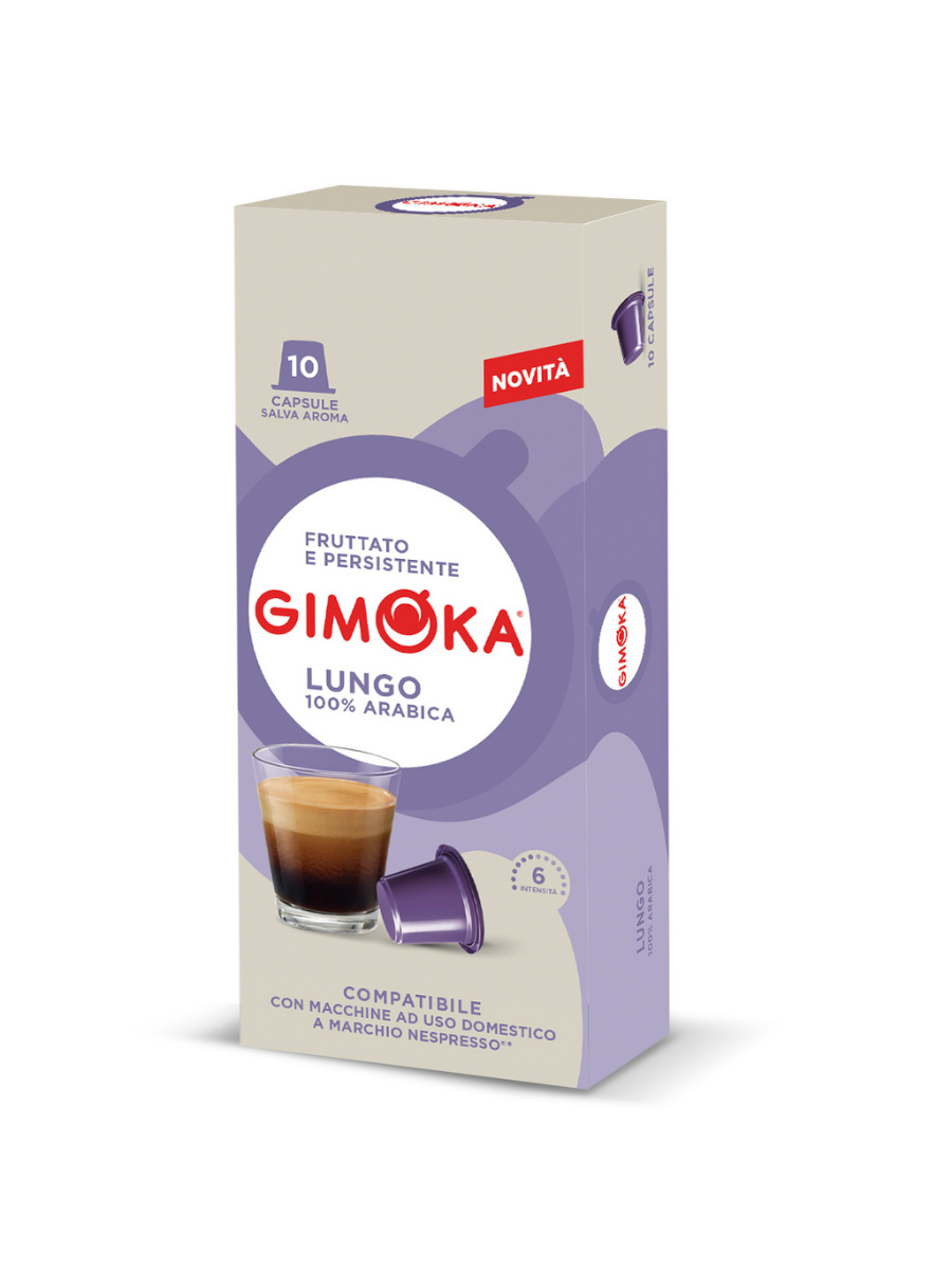 

Набор Gimoka Lungo для кофемашин стандарта Nespresso, 200 шт, Espresso Lungo 200