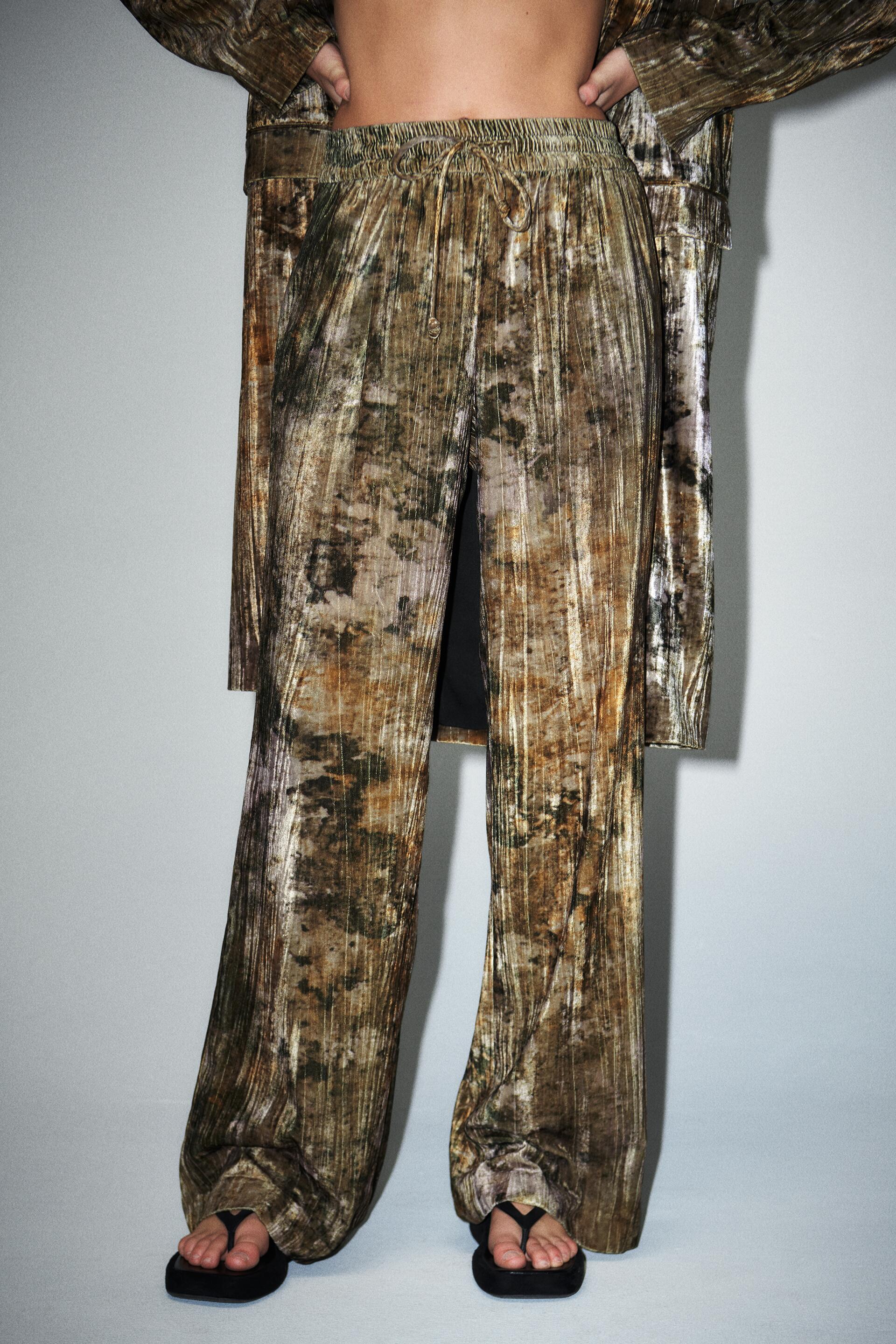 

Брюки женские ZARA 02435004 разноцветные M (доставка из-за рубежа), Разноцветный, 02435004