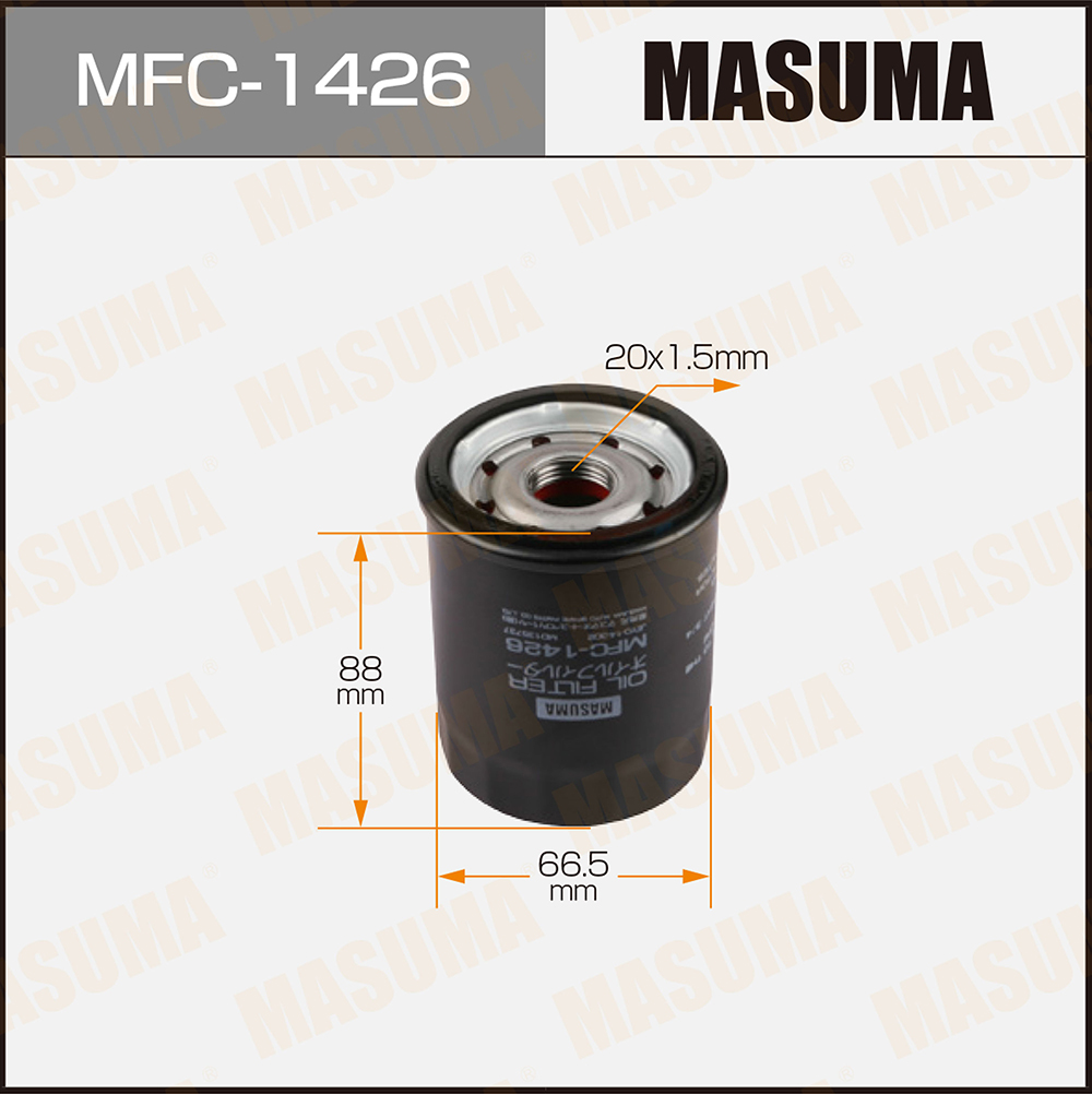 

Фильтр Масляный MASUMA mfc1426